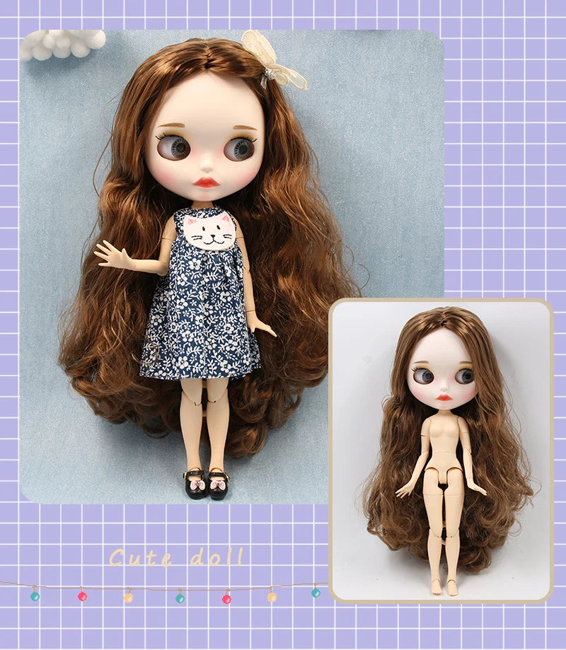 ICY DBS Blyth Doll  nude doll Joint Body girl