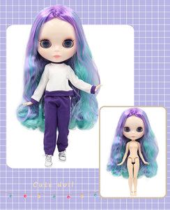 ICY DBS Blyth Doll  nude doll Joint Body girl