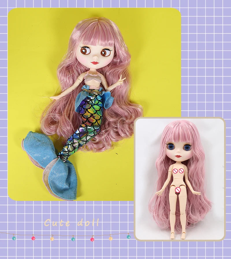 ICY DBS Blyth Doll  nude doll Joint Body girl