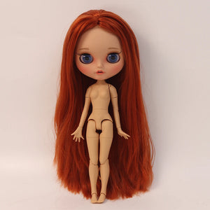 ICY DBS blyth doll 1/6 BJD Joint body Tan skin Matte Face 30cm on sale special price toy gift Anime Girl SD