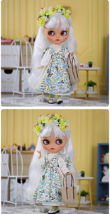 ICY DBS blyth doll 1/6 BJD Joint body Tan skin Matte Face 30cm on sale special price toy gift Anime Girl SD