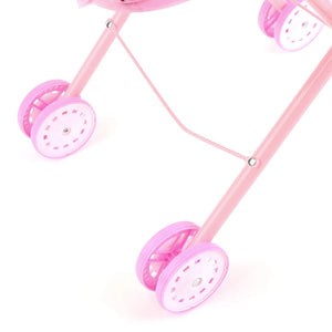 Baby Doll Stroller Applicable for 9-12inch Dolls or 25-30CM Baby Dolls Kids Girl