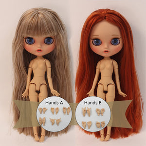 ICY DBS blyth doll 1/6 BJD Joint body Tan skin Matte Face 30cm on sale special price toy gift Anime Girl SD