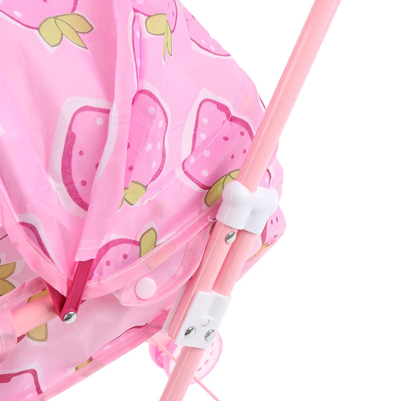 Baby Doll Stroller Applicable for 9-12inch Dolls or 25-30CM Baby Dolls Kids Girl