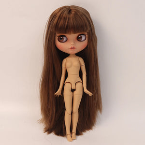 ICY DBS blyth doll 1/6 BJD Joint body Tan skin Matte Face 30cm on sale special price toy gift Anime Girl SD