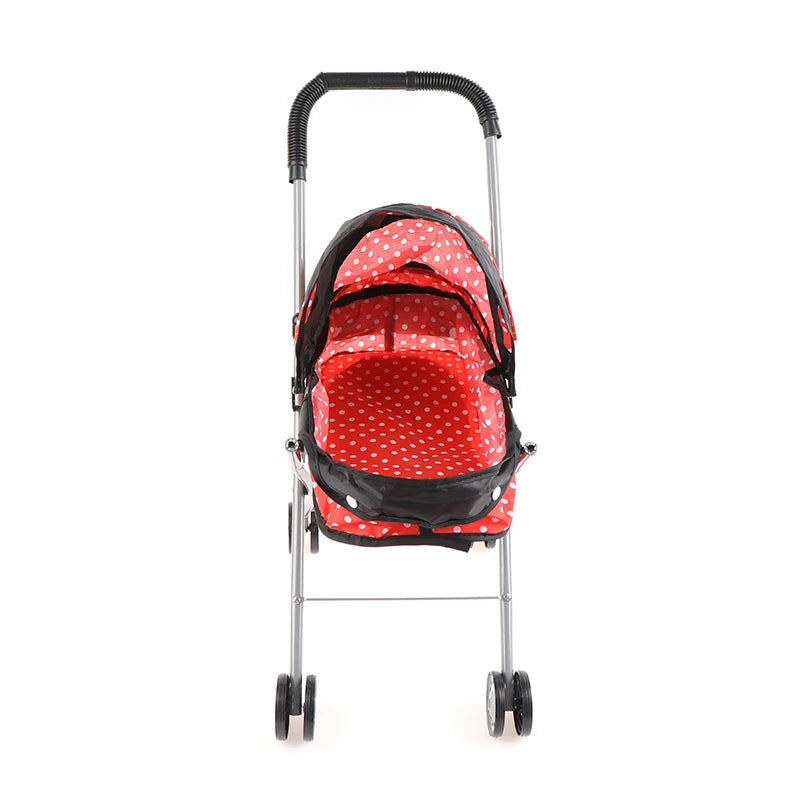 Baby Doll Stroller Applicable for 9-12inch Dolls or 25-30CM Baby Dolls Kids Girl