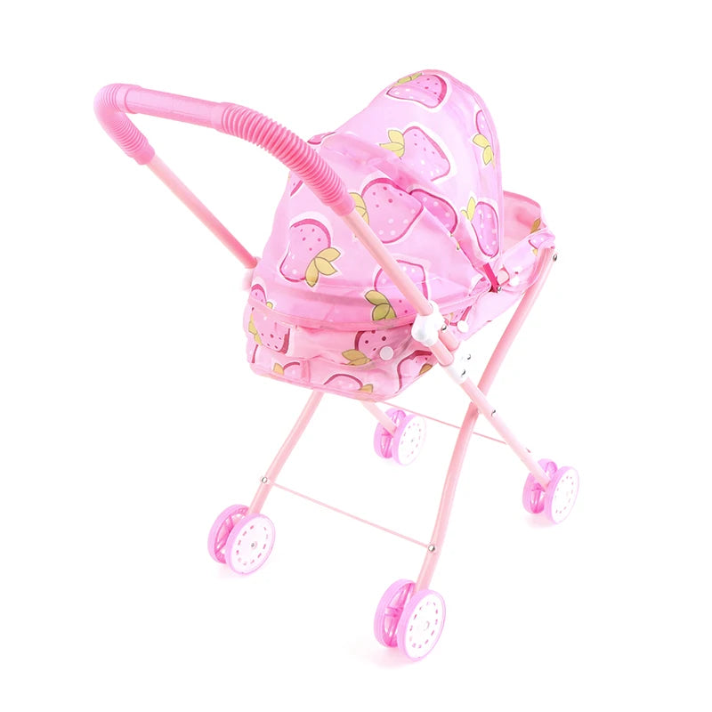 Baby Doll Stroller Applicable for 9-12inch Dolls or 25-30CM Baby Dolls Kids Girl